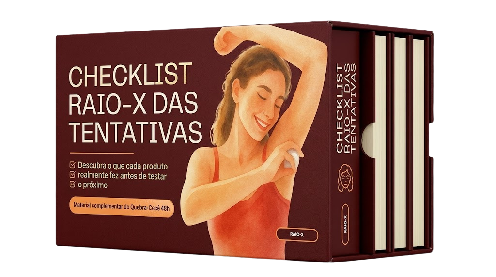 Mockup do Checklist Raio-X das Tentativas